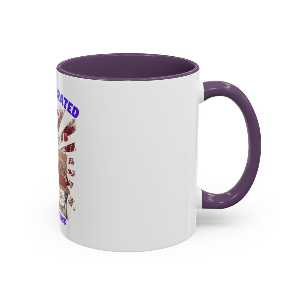 Coffee Mug — "Love Is Overrated, Let’s Have Some Snack" Funny Retro Grandma Novelty Mug