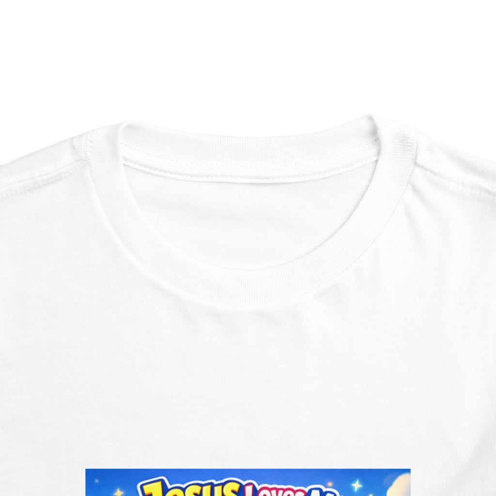 Toddler Tee — "Jesus Loves Me Everywhere" Christian Kids Shirt