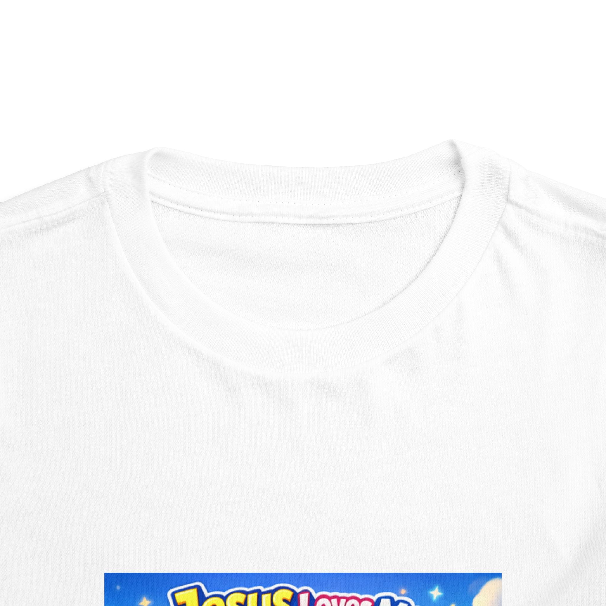 Toddler Tee — "Jesus Loves Me Everywhere" Christian Kids Shirt
