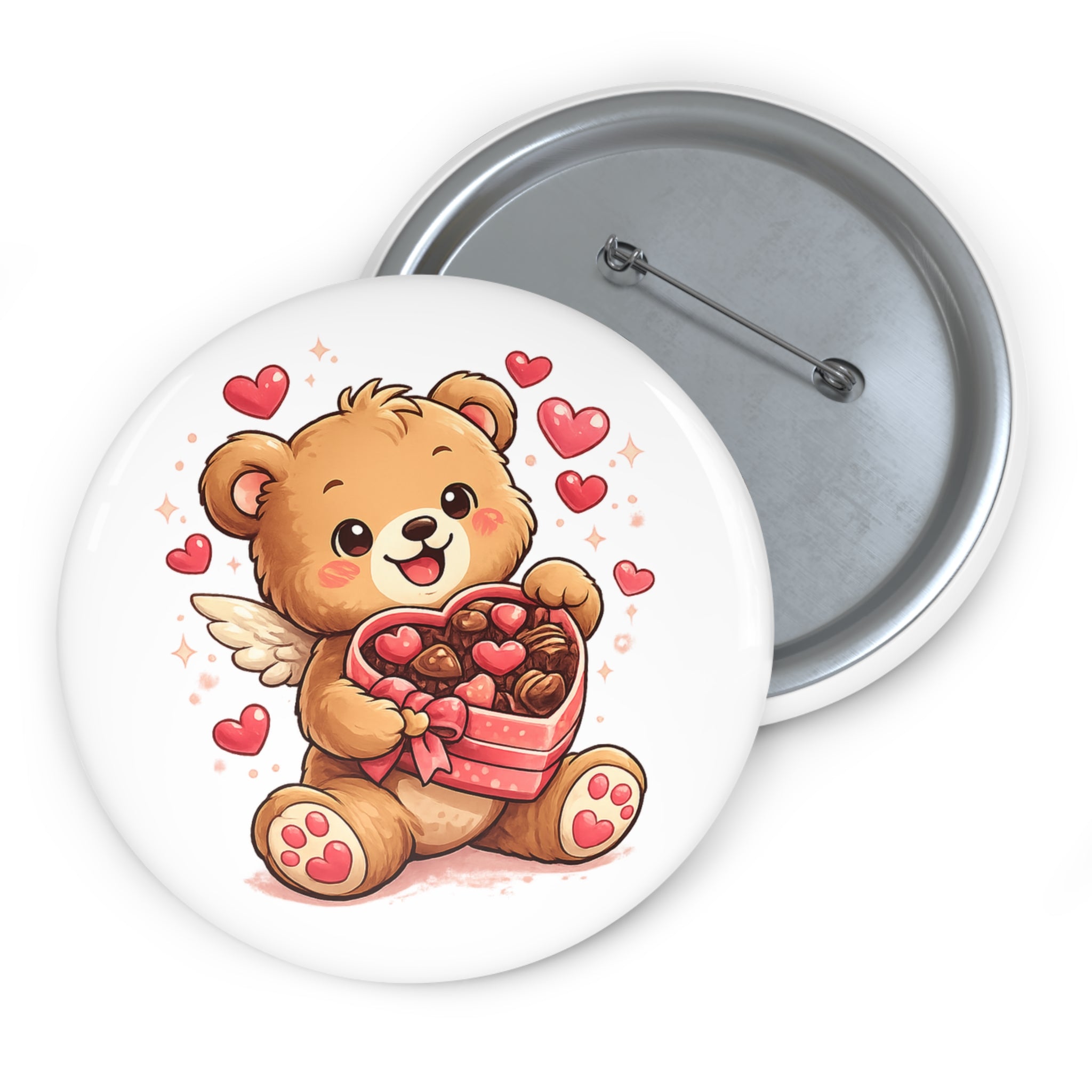 Fix Pin Buttons | Custom Enamel Style Button Pins