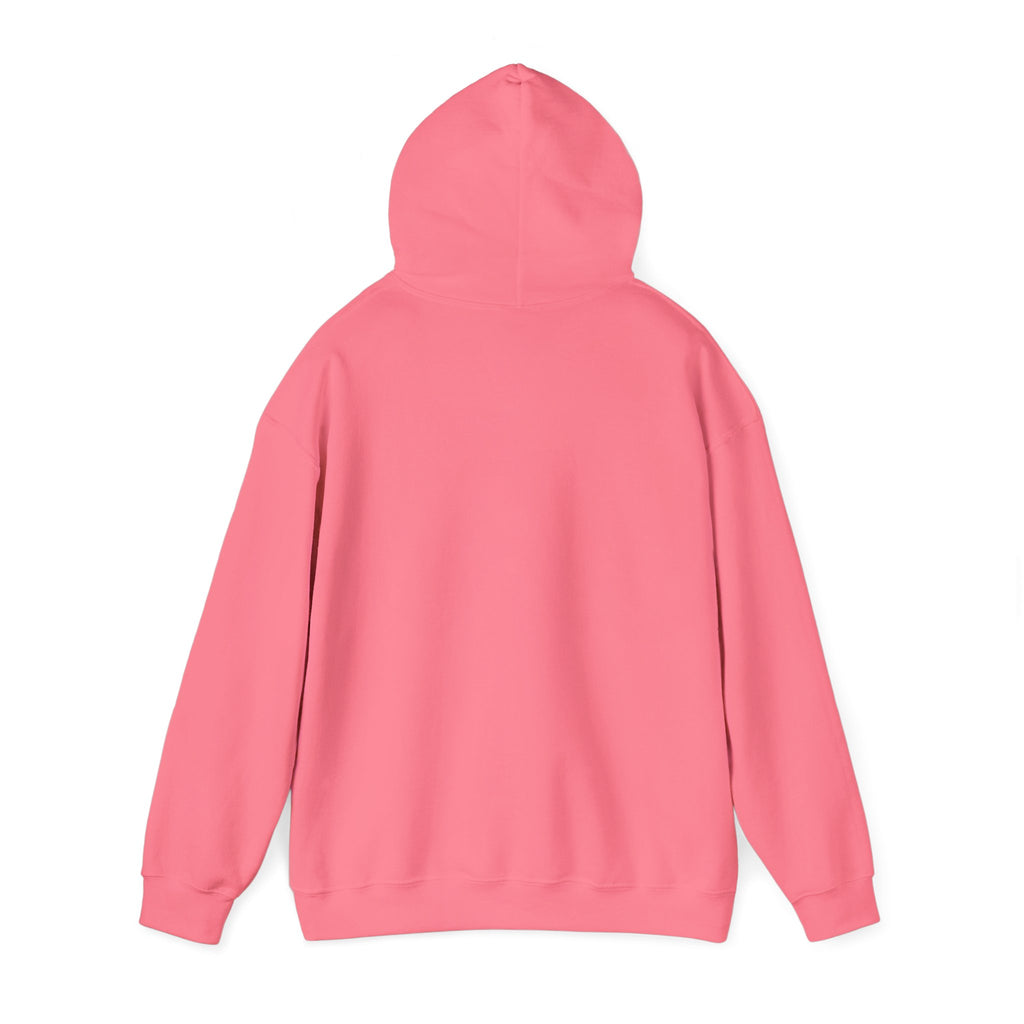 Love Faith Trust Hoodie — Pink Retro Heart Graphic Pullover