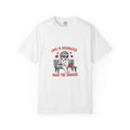 T-Shirt — "Love Is Overrated, Pass The Snacks" Graphic Tee