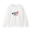 Christian Crewneck Sweatshirt — "Jesus Christ Is My Lord" Cross Design