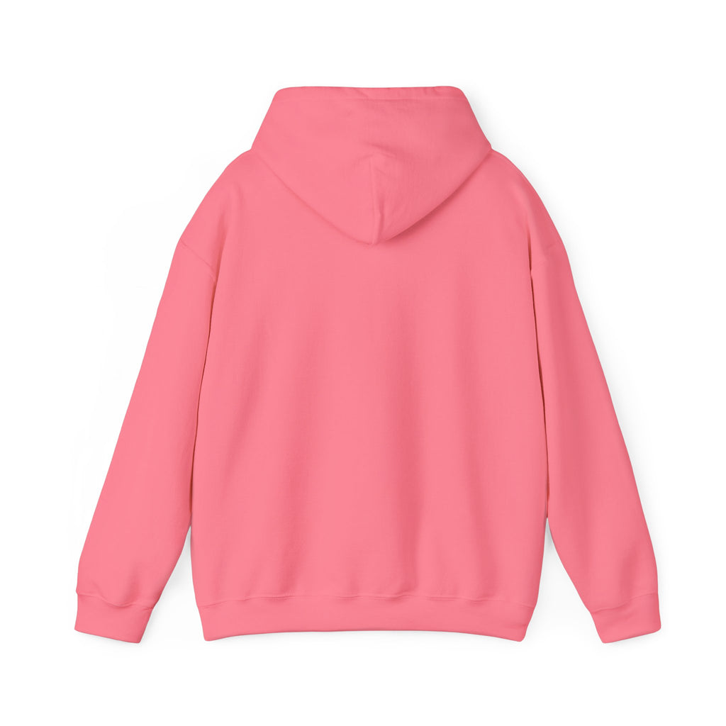 Love Faith Trust Hoodie — Pink Retro Heart Graphic Pullover