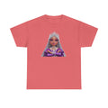 Queen Princess Portrait Tee — Purple Royalty Graphic T-Shirt