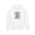 Youth Hoodie — Cute Dinosaur "Let's Roll!" Party Hoodie for Kids